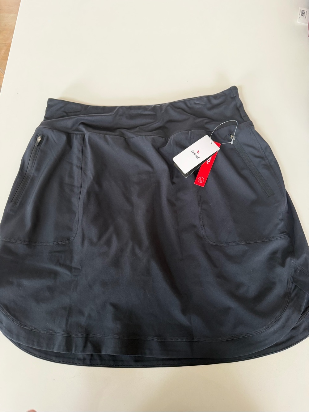 Baleaf Black Athletic Mini Skort with Pockets